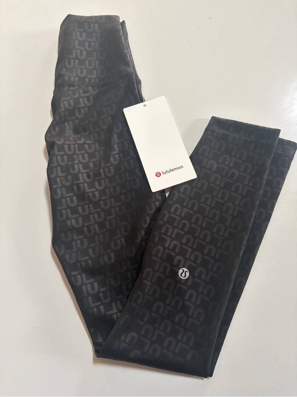 lululemon Logo-Print Leggings